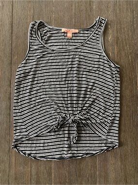 Stripe Tie Tank Top